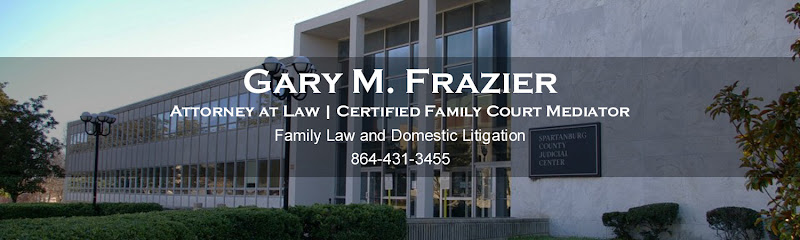 182989 gary m. frazier attorney at law certified family court mediator