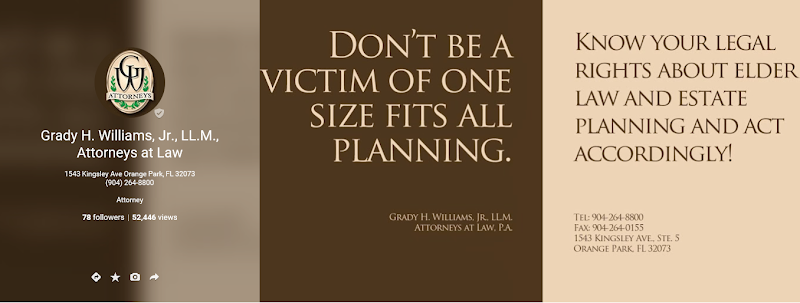 191271 grady h. williams jr. ll.m. attorneys at law p.a