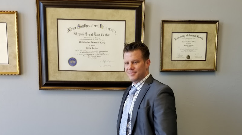 258736 law office of christopher s. okeefe p.a