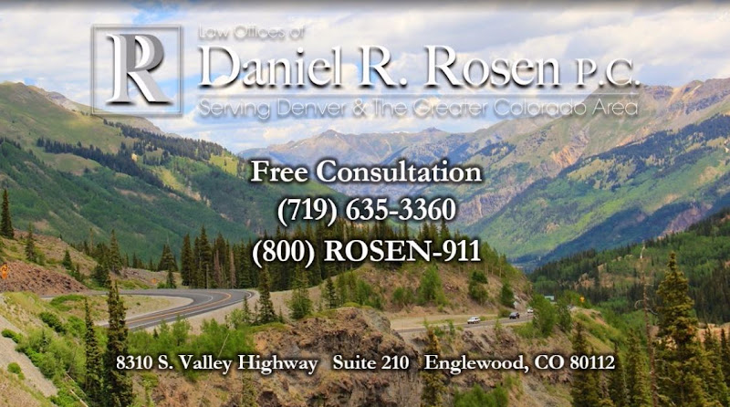 275189 law offices of daniel r. rosen