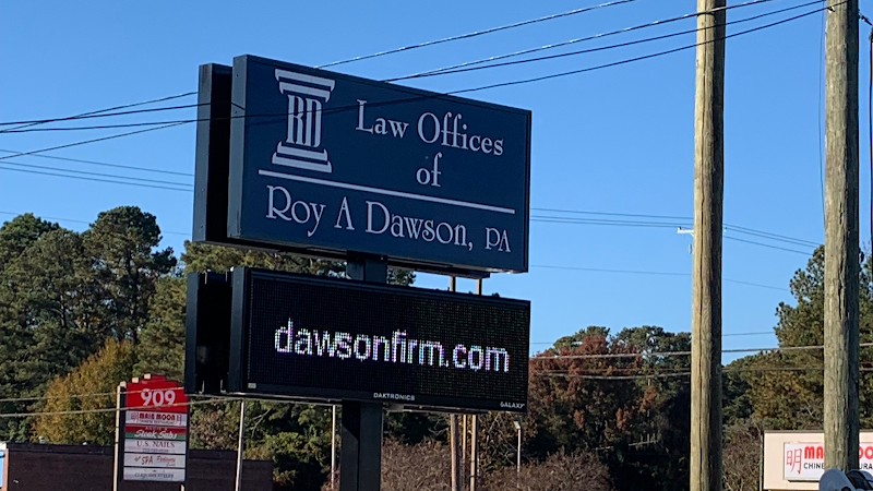 283609 law offices of roy a. dawson p.a