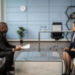 Employment lawyer Atlanta GA  business professionals in office meeting