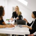 Employment lawyer Los Angeles  diverse team in professional office meeting