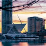 Milwaukee Wisconsin skyline at sunset   estate planning attorneys