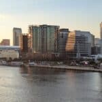Tampa skyline reflecting on water at sunset  civil rights attorney Tampa guide